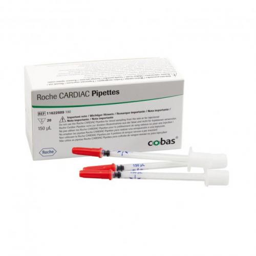 Pipette CARDIAC/Trop T da 150 µl, confezione da 20 pezzi 