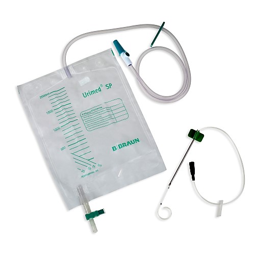CYSTOFIX Set RTU CH10 65cm Beutel 2l 12cm einge 