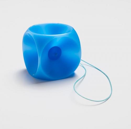 AICHELE pessaire cube Gr3 37mm silic bl per button 