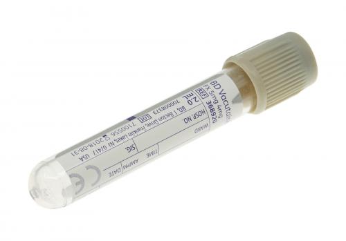 LabPack BD Vacutainer Na-Fluorid 2ml grigio 10 pz V7 